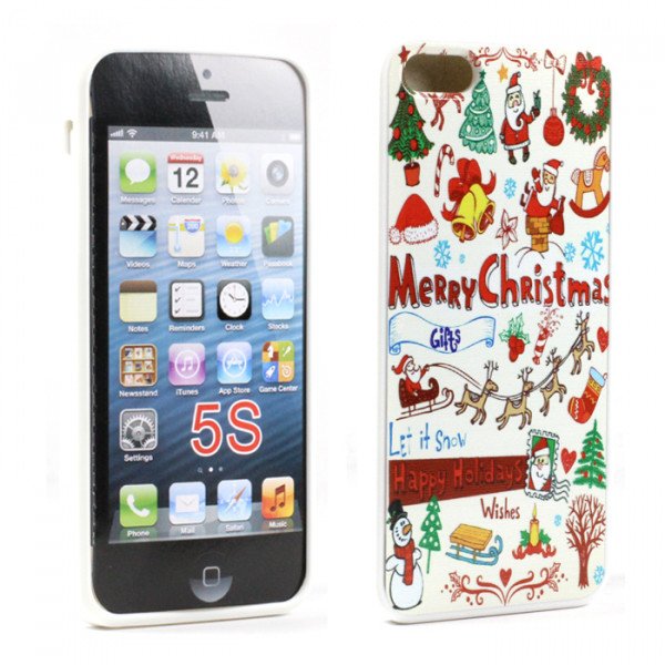 Wholesale Apple iPhone 5 5S Design Case (Christmas)